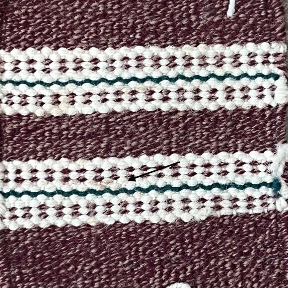 Tejidos Rio Bravo Southwest Woven Coasters Mug Rugs 4 Fringes Multicolor - Picture 8 of 10